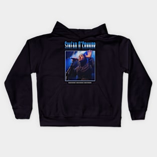 sinead o'connor vintage style Kids Hoodie